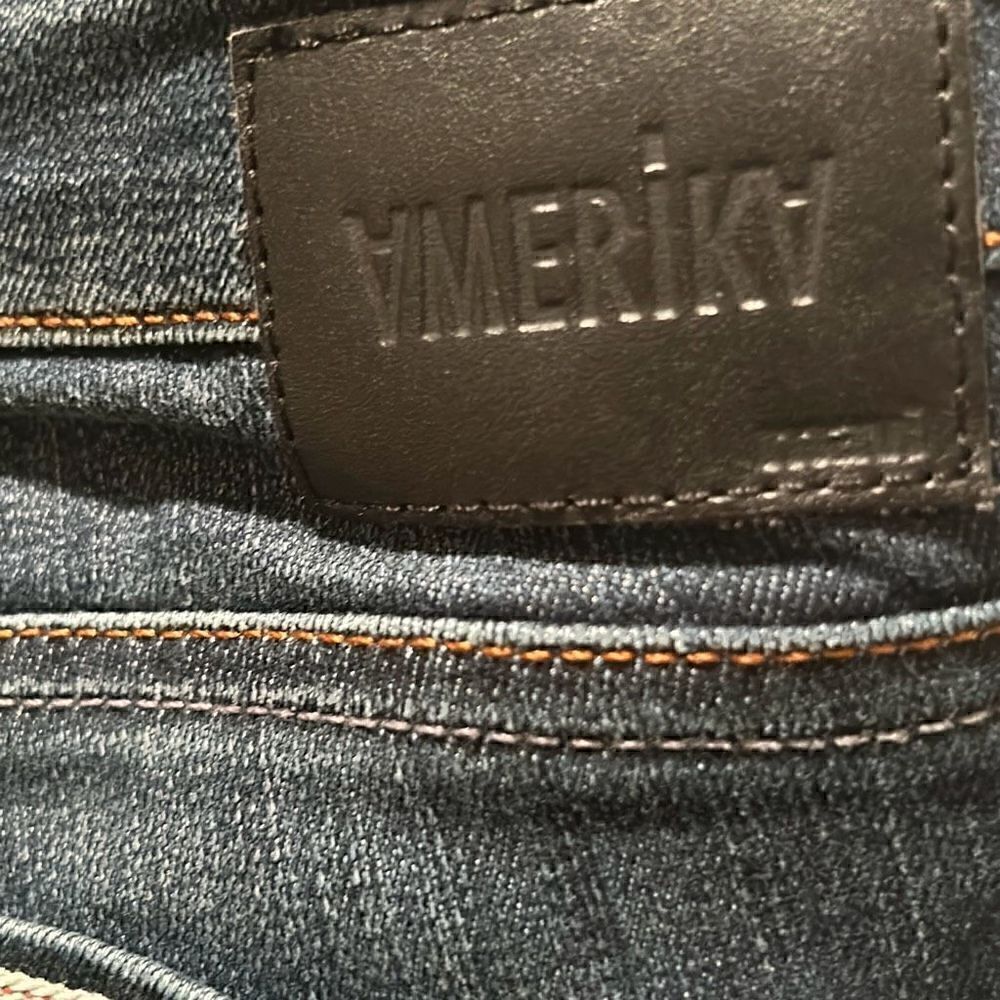 Mavi Olivia Womens Size 27 Denim Blue Jeans Low Rise Straight Leg Dark Wash NWT - Picture 6 of 8